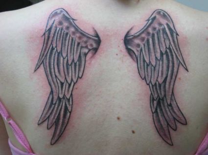 Angel Wings Pics Tattoo Design Image